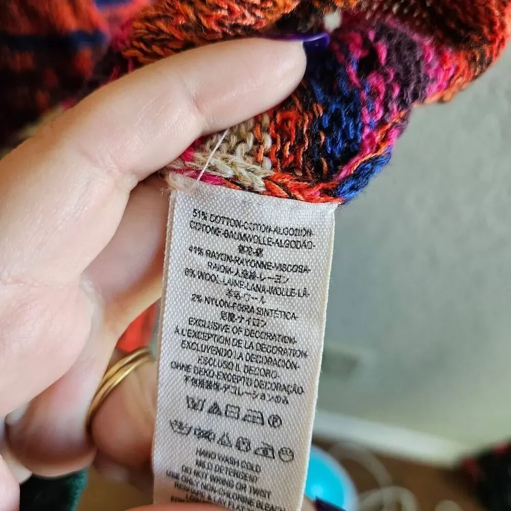Free People Rare Hearts Crochet Tunic Dress